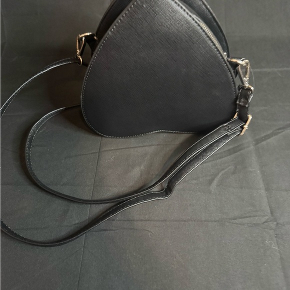 Black Ouija Planchette, Crossbody Bag with Moon and Sun Design bag. - Picture 3 of 7